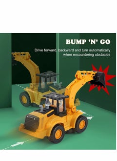 Y&D Construction Excavator Toy Kids Digger Truck with Electric Universal Wheel Educational Toys Gifts Lights and Sounds for 2 3 4 5 UP Years Old  - Image 5