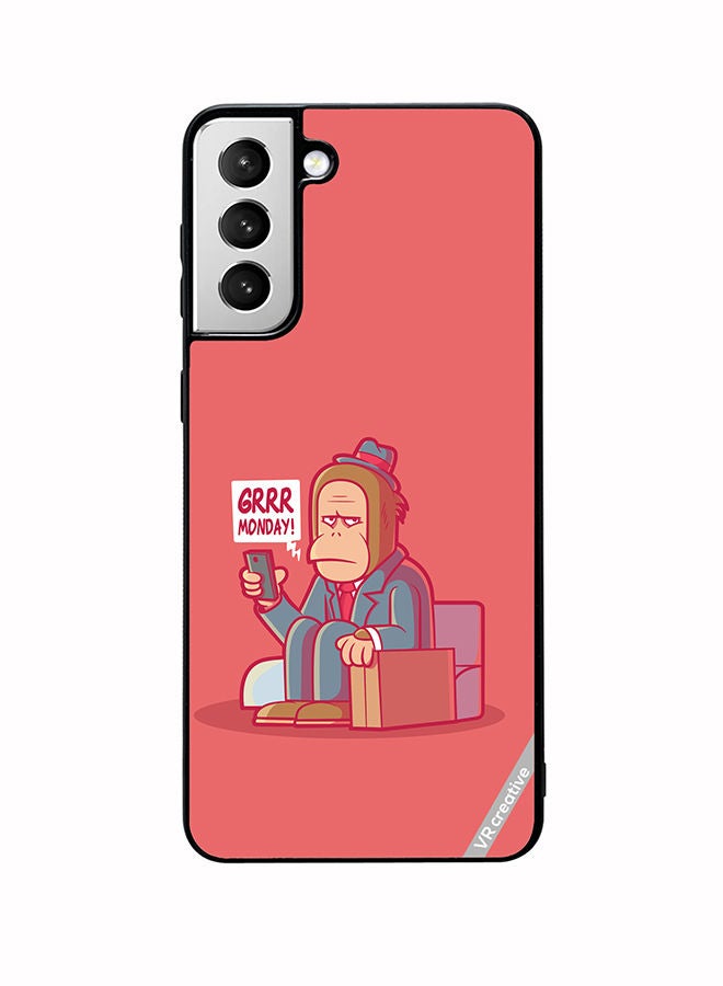 VR CREATIVE Protective Case Cover For Samsung Galaxy S22 Plus 5G Mondays Design Multicolour - Image 1