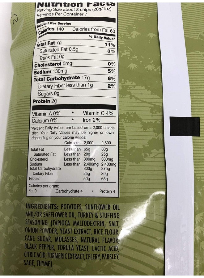 ZOTOYI Trader Joe's Turkey and Stuffing Seasoned Kettle Chips, 2-pack. 7oz Each Bag.  - Image 3