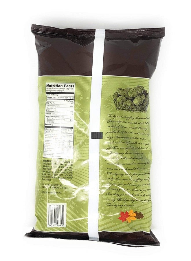ZOTOYI Trader Joe's Turkey and Stuffing Seasoned Kettle Chips, 2-pack. 7oz Each Bag.  - Image 2