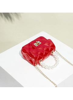 Generic Little Girls Mini Purse Cute Crossbody Bag for Princesses red  - Image 3