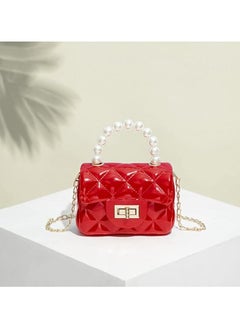 Generic Little Girls Mini Purse Cute Crossbody Bag for Princesses red  - Image 2