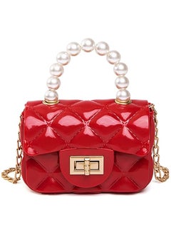 Generic Little Girls Mini Purse Cute Crossbody Bag for Princesses red  - Image 1