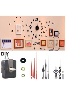 ماركة غير محددة تشمل الأيدي الكوارتز DIY آلية حركة ساعة الحائط التي تعمل بالبطارية DIY استبدال أجزاء الإصلاح  - Image 3