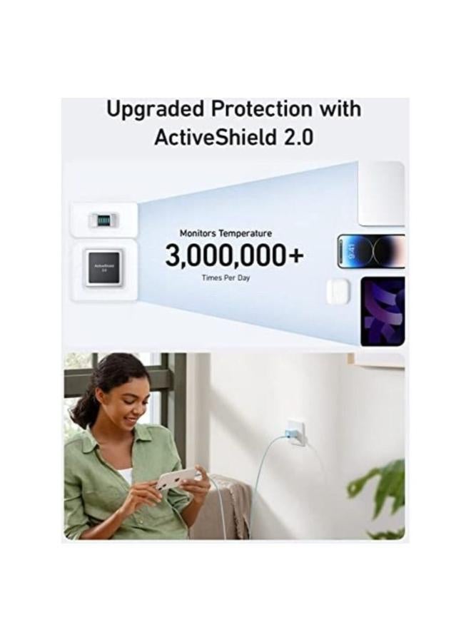 Anker Nano USB C Charger Block, 30W PIQ 3.0 Foldable Iphone Charger Fast Charging - Image 4