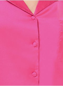 BLUEBELLA Button Detail Shirt & Pyjama Shorts Set  - Image 4