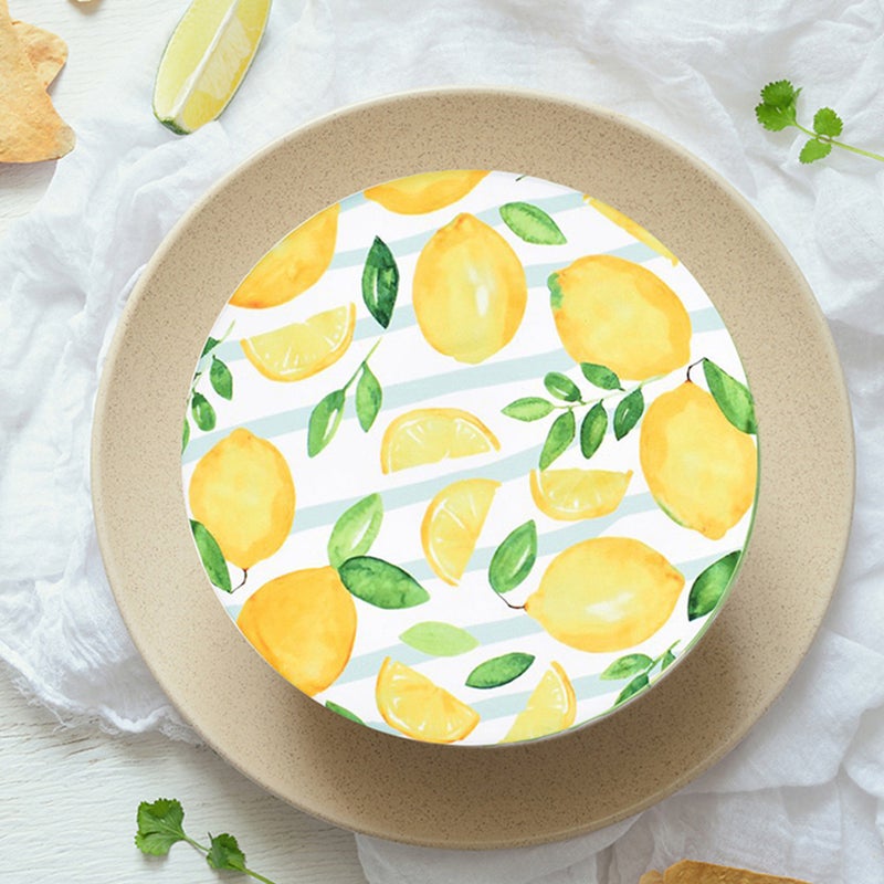 3 Sets Reusable Bowl Covers Elastic Cord Fabric Stretched Bowl Cover Lids - Image 3