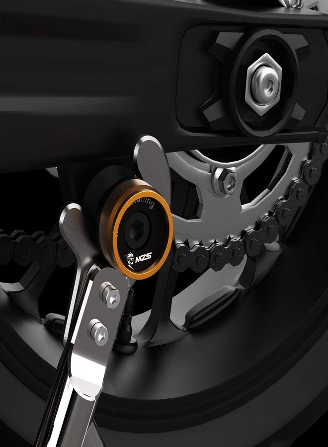 MZS مساند ذراع التأرجح MZS 6MM، انزلاقية، قاعدة CNC عالمية M6 سوداء متوافقة مع YZF R7 R1 R3 R6 R6S YZF600R FZ1 FZ6 FZ6R FZ8 FJ09 FZ09 FZ10 MT09 MT10 XSR900 FJR1300 XTZ1200 RSV4 821 899 959 - Image 2