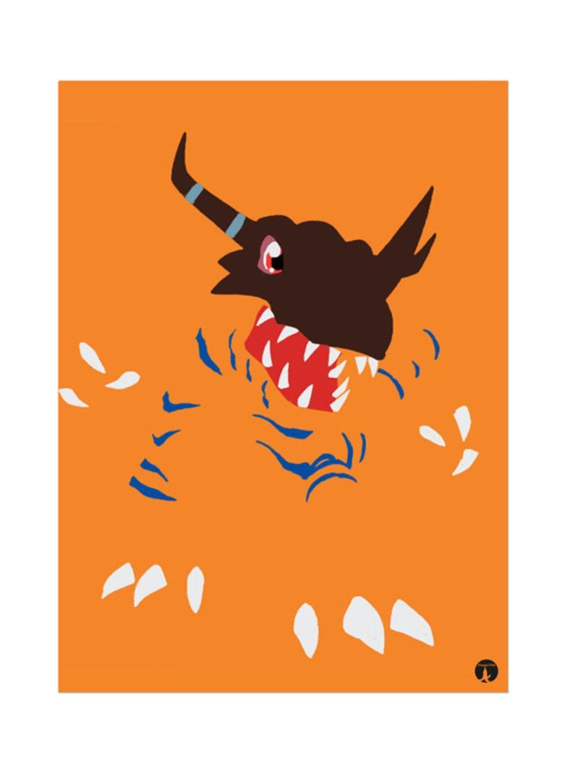 RKN The Anime Digimon Mouse Pad Yellow