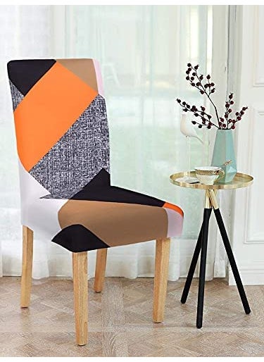 Cloud Search Cloud Search Dining Chair Cover Dining Chair Covers Easy Chair Cloth Elastic and Washable Dining Table Chair Cover Seater Waterproof Elastic Chair Covers for Home Party Wedding  - Image 3