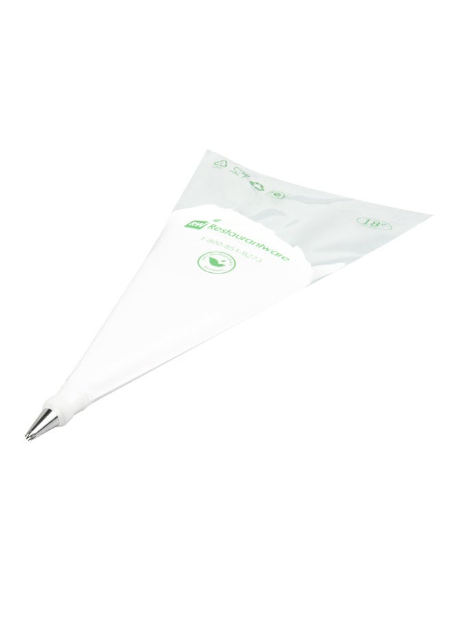 Restaurantware رأس تزيين المعجنات من باسري تيك، رأس نجمة مفتوحة 1 - #22، مقاوم للانبعاج، رأس تزيين من الفولاذ المقاوم للصدأ، آمن للغسل في غسالة الصحون، لتزيين الكب كيك، الكعك، أو البسكويت - Image 2