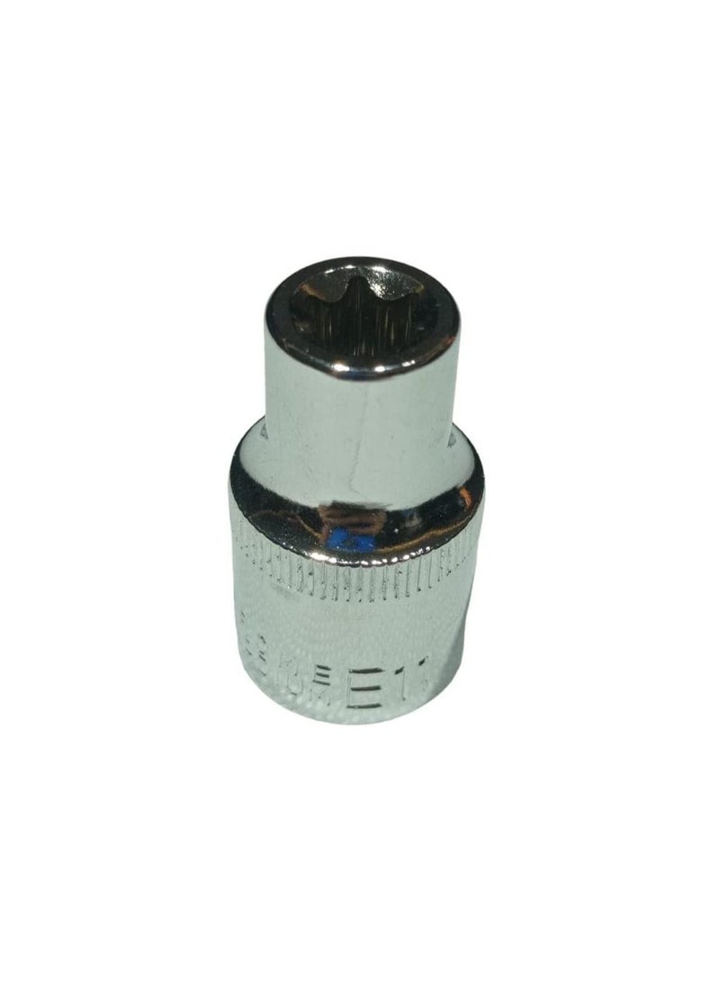 Square Bit 1/2" Hollow Star Female E11