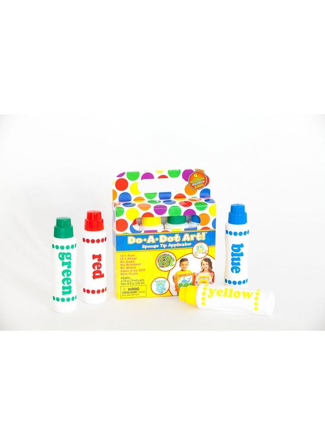 Do.A.Dot Art! Do A Dot Art! Set of 4 Pack Rainbow Washable Dot Paint Markers for Kids and Toddlers, The Original Dot Markerm Made in the USA  - Image 2