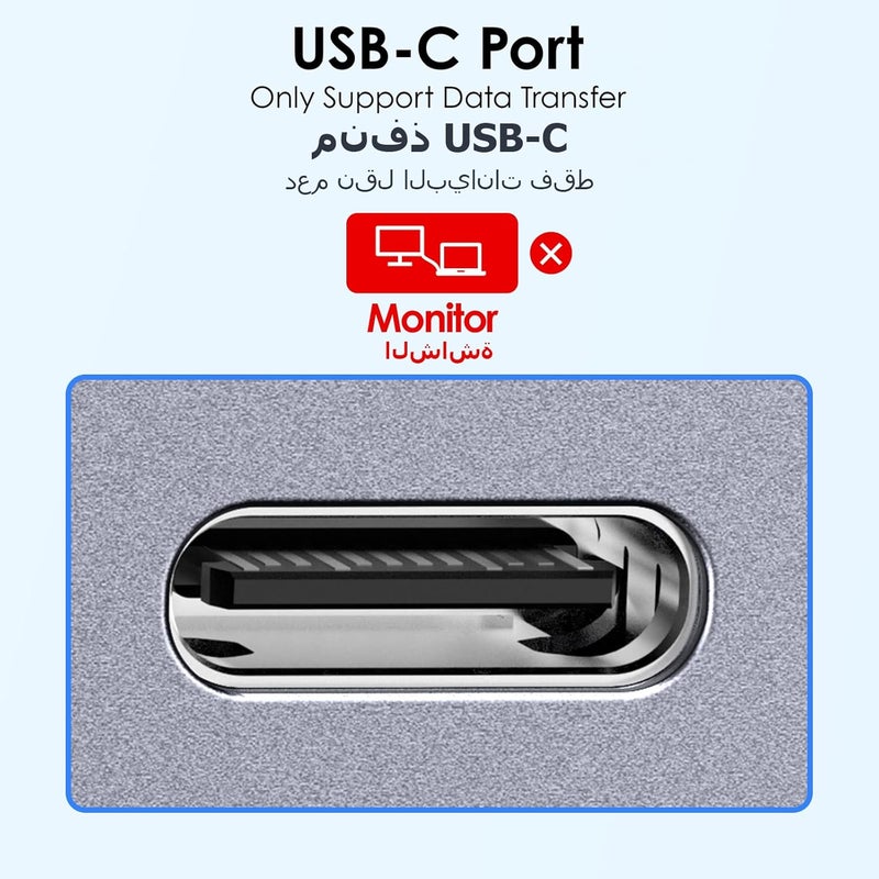 Lention 8 in 1 USB C Hub with 4K@60Hz HDMI, 100W Charging, 5Gbps USB C Data, 2 USB 3.0 and Dual Card Reader for iPhone 17/16/15 Series, 2025-2016 MacBook Pro, New Mac Air/Surface, More - Image 3