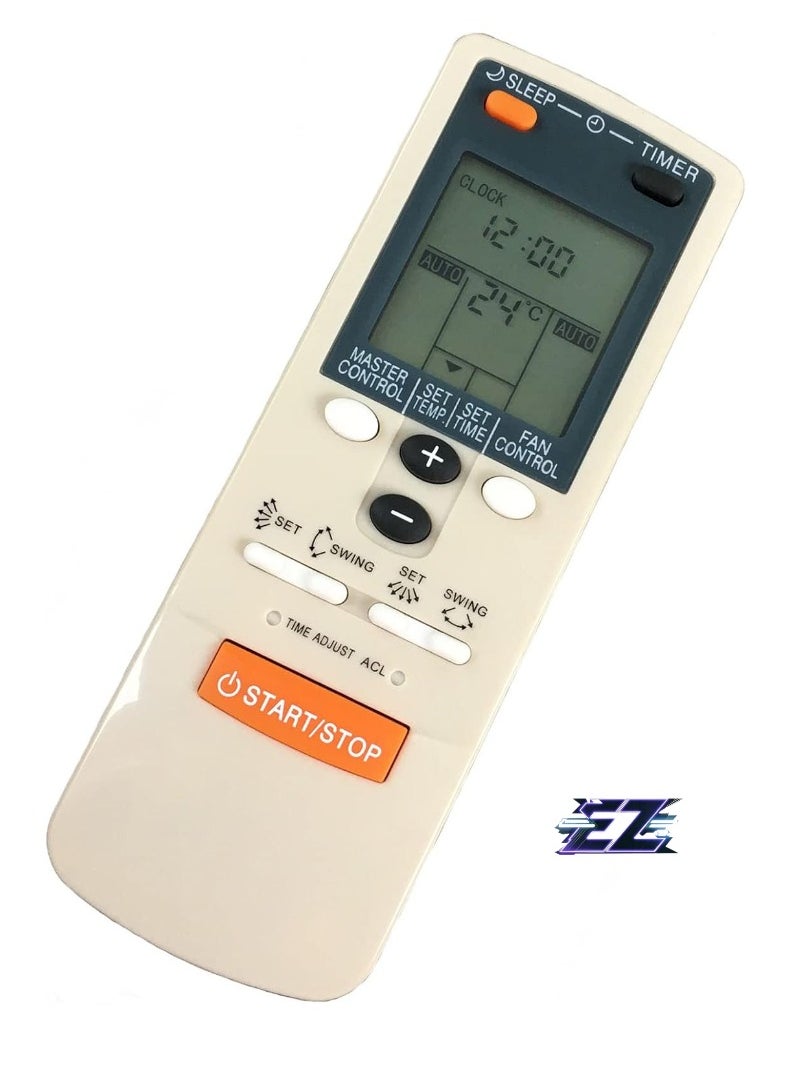 ELTRAZONE - "Universal Replacement Air Conditioner Remote Control Compatible with AR-JW17 for Fujitsu AR-JW31 AR-JW2 AR-JW27/JW30" - Image 1