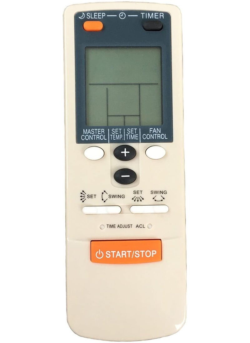 ELTRAZONE - "Universal Replacement Air Conditioner Remote Control Compatible with AR-JW17 for Fujitsu AR-JW31 AR-JW2 AR-JW27/JW30" - Image 1