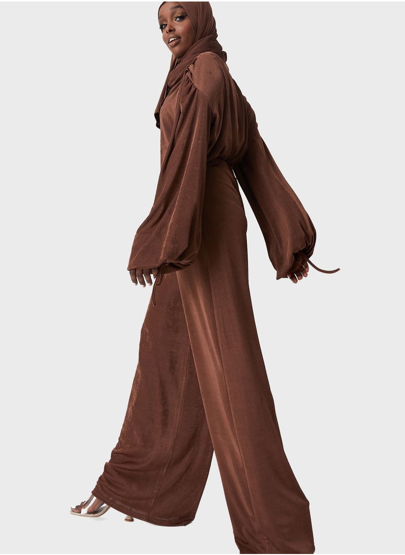 ميس جايديد بدي بأكمام منفوشة  - Image 4
