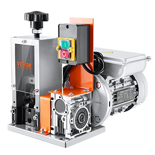 VEVOR Electric Wire Stripping Machine, 0.06''-1.18'' Automatic Wire Stripper, 180 W, 60 ft/min with Visible Stripping Depth Reference - Image 1