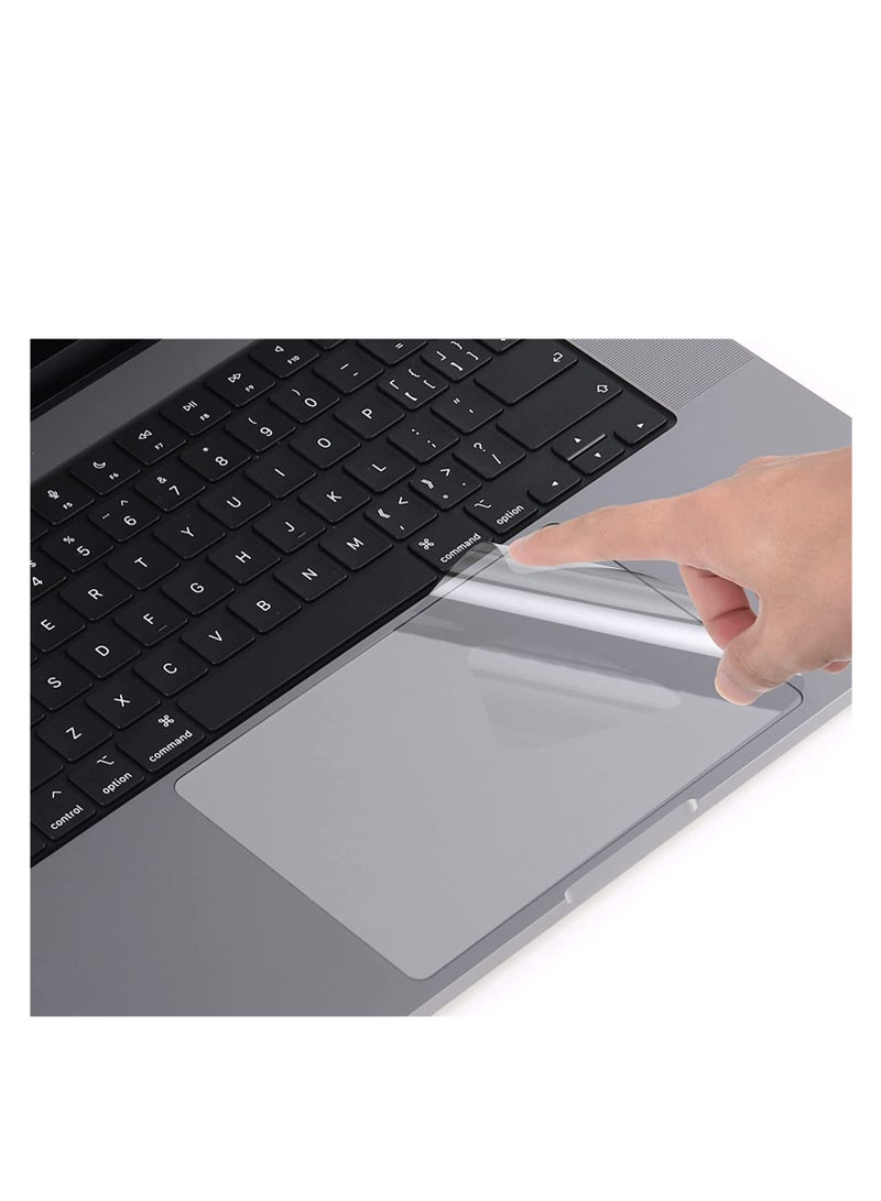 2Pcs Trackpad Protector Touch Pad Cover Skin for 2022 MacBook Air 13"M2 Chip Model A2681/ 20234 M3 Chip A3113/2025 M4 Chip A3240, Waterproof Anti Scratch Laptop Accessories (Clear)  - Image 2