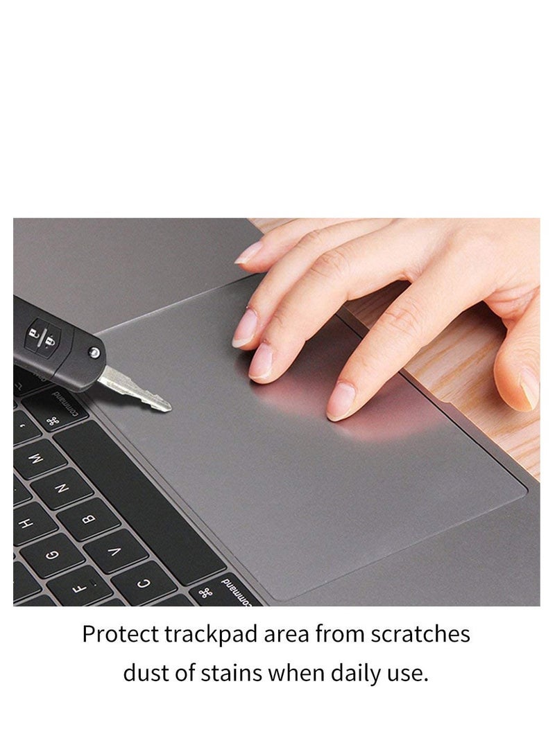 2Pcs Trackpad Protector Touch Pad Cover Skin for 2022 MacBook Air 13"M2 Chip Model A2681/ 20234 M3 Chip A3113/2025 M4 Chip A3240, Waterproof Anti Scratch Laptop Accessories (Clear)  - Image 3