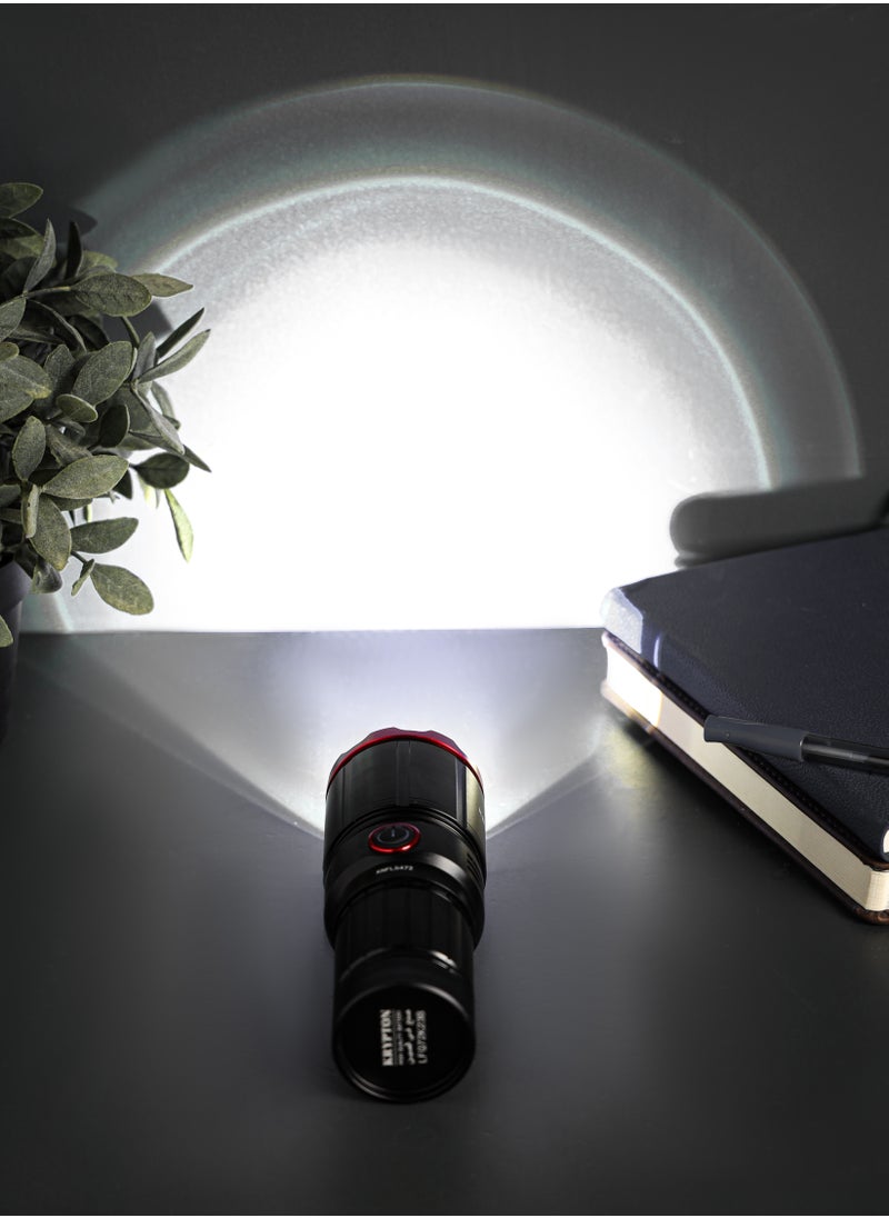 Krypton LED Flashlight with Power Bank Function- KNFL5472