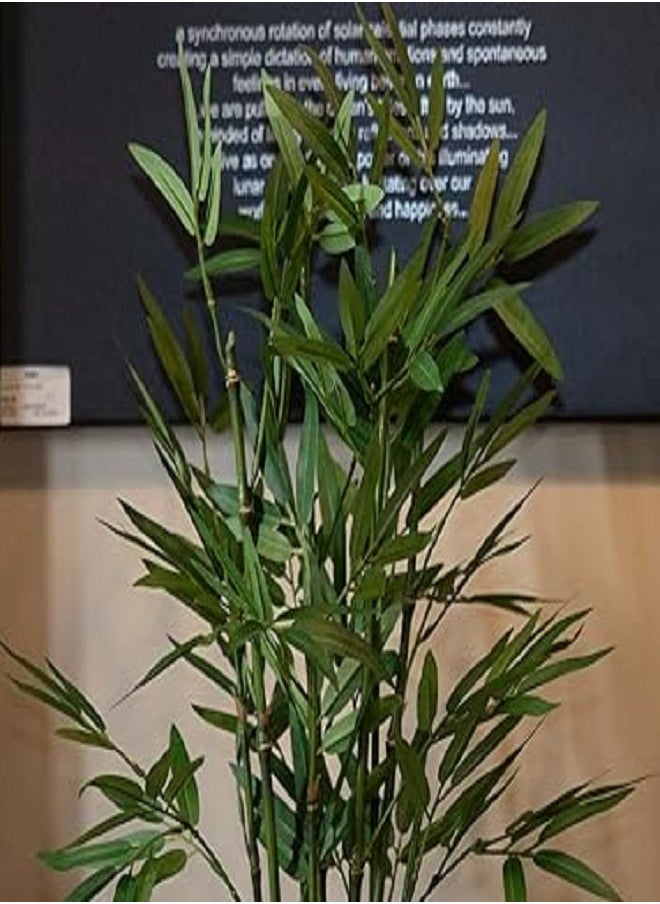 Generic 150cm Artificial Bamboo Plants Trees Outdoor Fake Plant Decorative Artificial Plants Indoor Outdoor Home Office Garden  - Image 3
