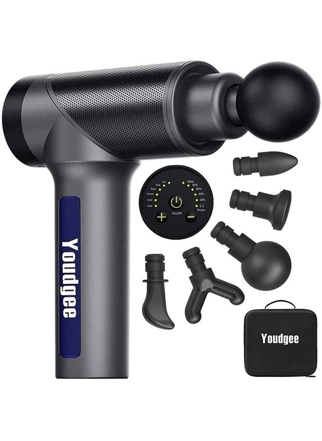 Youdgee - Muscle Massage Gun Deep Tissue for Athletes 6 Speeds Levels Father's Day Gift - Image 1