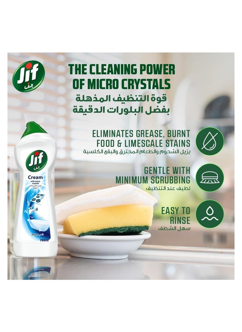 Jif Cream Cleaner Rose 750 ML  - Image 4