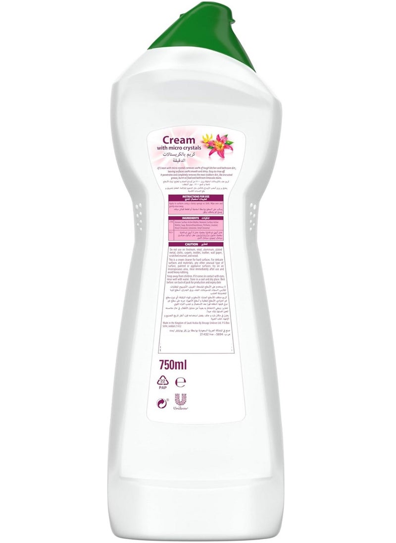 Jif Cream Cleaner Rose 750 ML  - Image 2