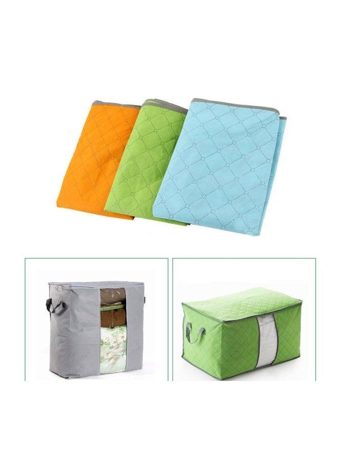 Closet Organizer Storage Bag Blue/Clear/Black  - Image 3