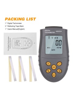 NIBEMINENT High-precision Digital Tachometer Grey  - Image 5