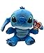 TY Beanie Baby Stitch Soft Body 6 Blue - Image 3
