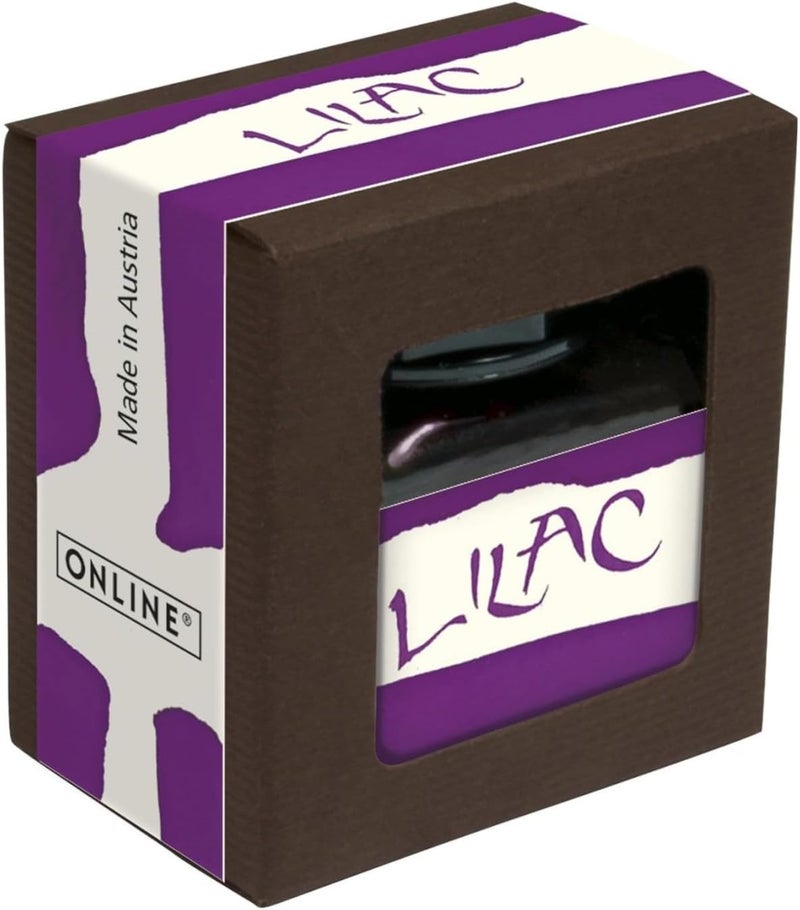 Online 17119/3 Ink bottle Inspiration Line, ink colour LILAC, in bottle 15 ml, in high quality packaging - Image 2