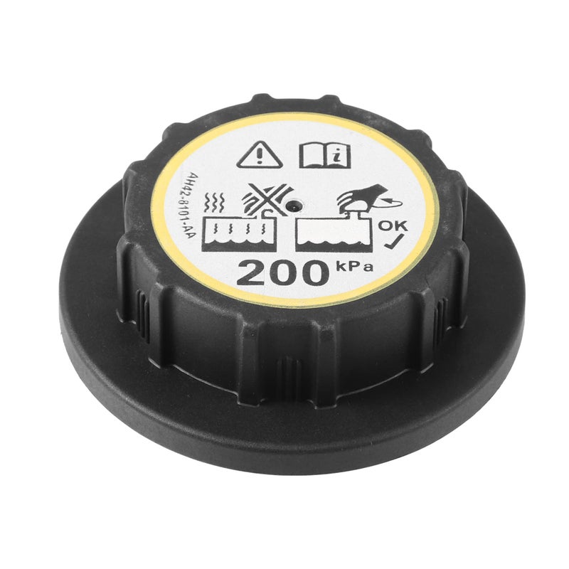 ACROPIX ACROPIX Radiator Pressure Coolant Reservoir Overflow Tank Cap for Land Rover Discovery 5 Supercharged Petrol - Pack of 1 Black  - Image 1