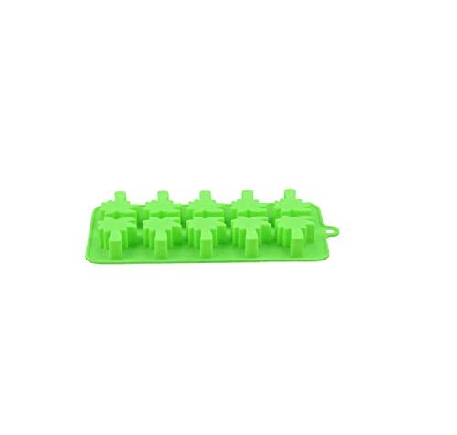 FRECI 2pcs 10 Cavity Palm Tree Silicone Mold Cake Mould Chocolate Candy Cupcake Mould Jelly Baking Mould Mold Ice Cube Tray - Image 2