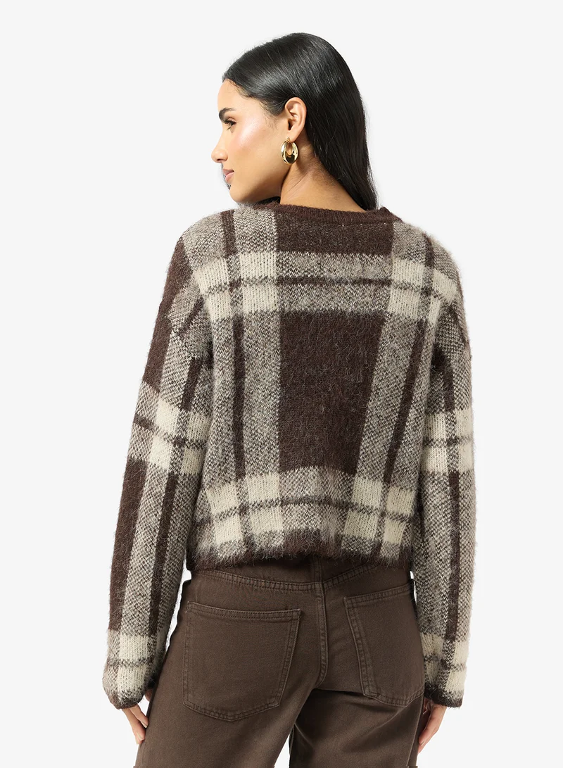 ONLY Button Up Long Sleeve Cardigan