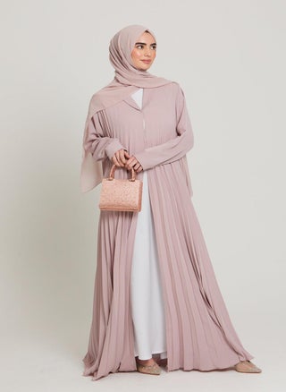 Elegant plain abaya with belt & Hijab-N242A - pzsku/Z57A7DE91F9E23193CC06Z/45/_/1738004959/d7cd6b28-4650-4287-ab39-5ffcafba214b