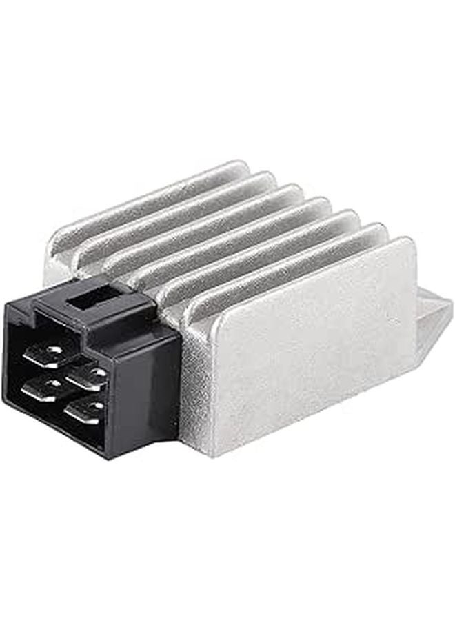 Universal 12V Motorcycle Voltage Regulator Rectifier 4 Pin Plug Play Design Stable Charging Overheat Protection - Image 1
