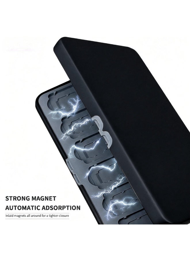 Switch Game Case Holder for Switch 2 Cartridge Case with 24 Game Card Slots & 48 Micro SD Card Slots - Image 3