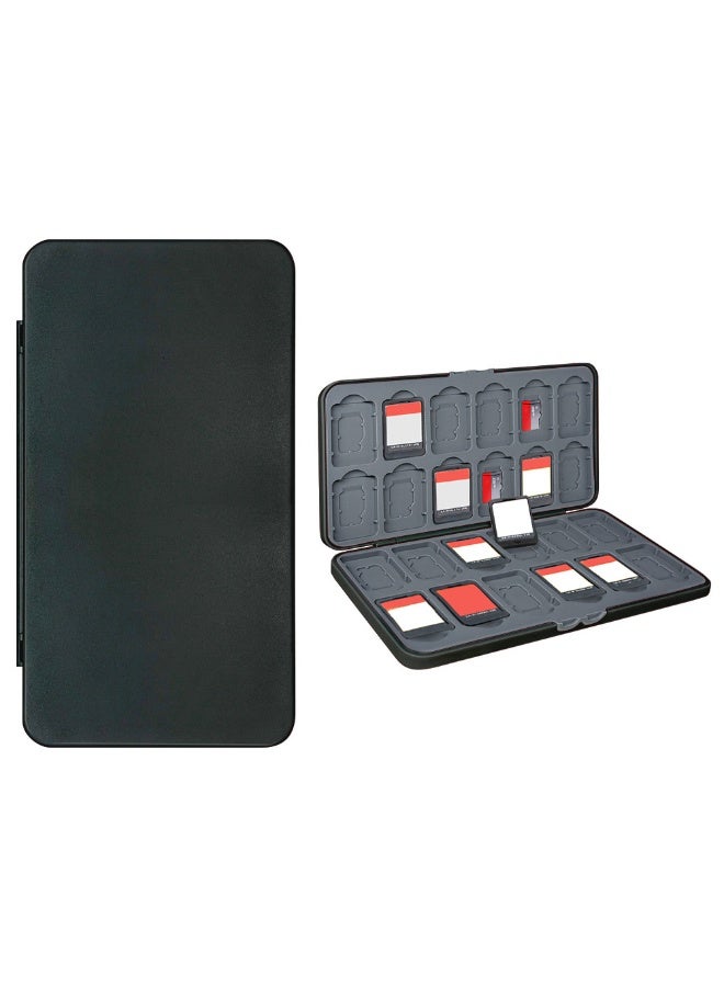 Switch Game Case Holder for Switch 2 Cartridge Case with 24 Game Card Slots & 48 Micro SD Card Slots - Image 1