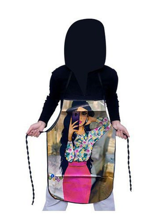 Printed Kitchen Apron girl  - Image 1