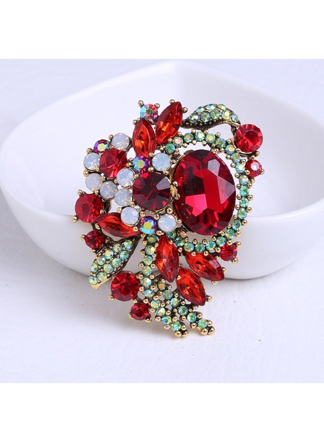 KUYING New Exquisite And Elegant Alloy Temperament Versatile Brooch 