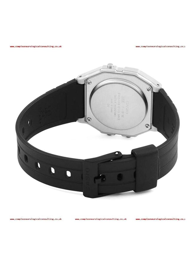 CASIO Men Vintage Series Digital Watch F-91WM-7A - 35 mm - Black - Image 2