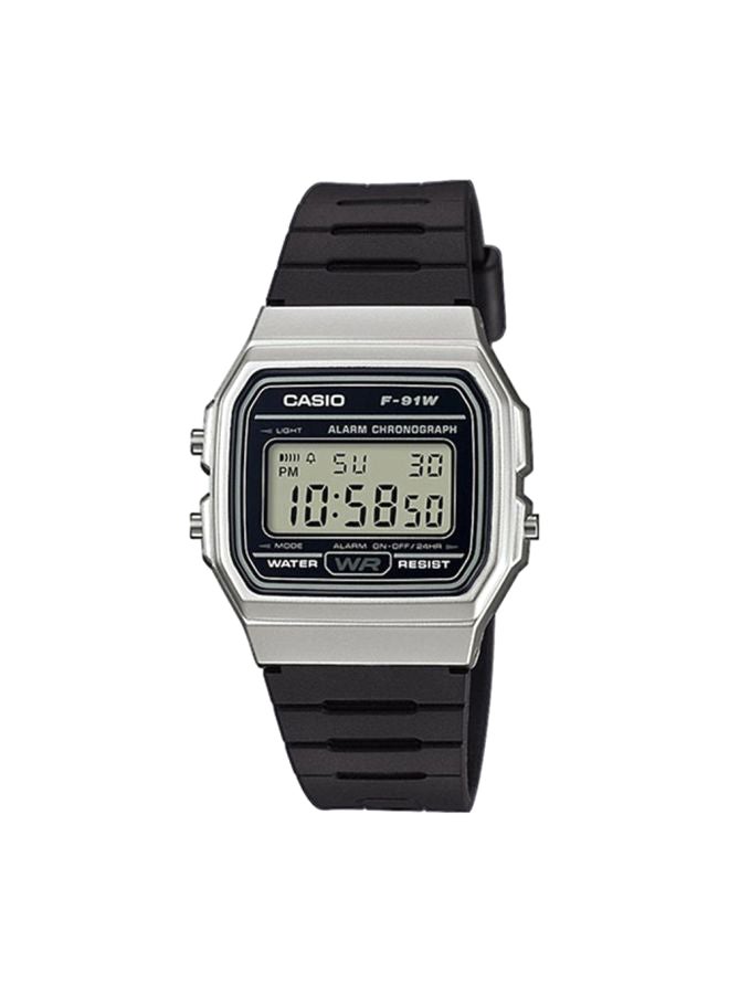 CASIO Men Vintage Series Digital Watch F-91WM-7A - 35 mm - Black - Image 1