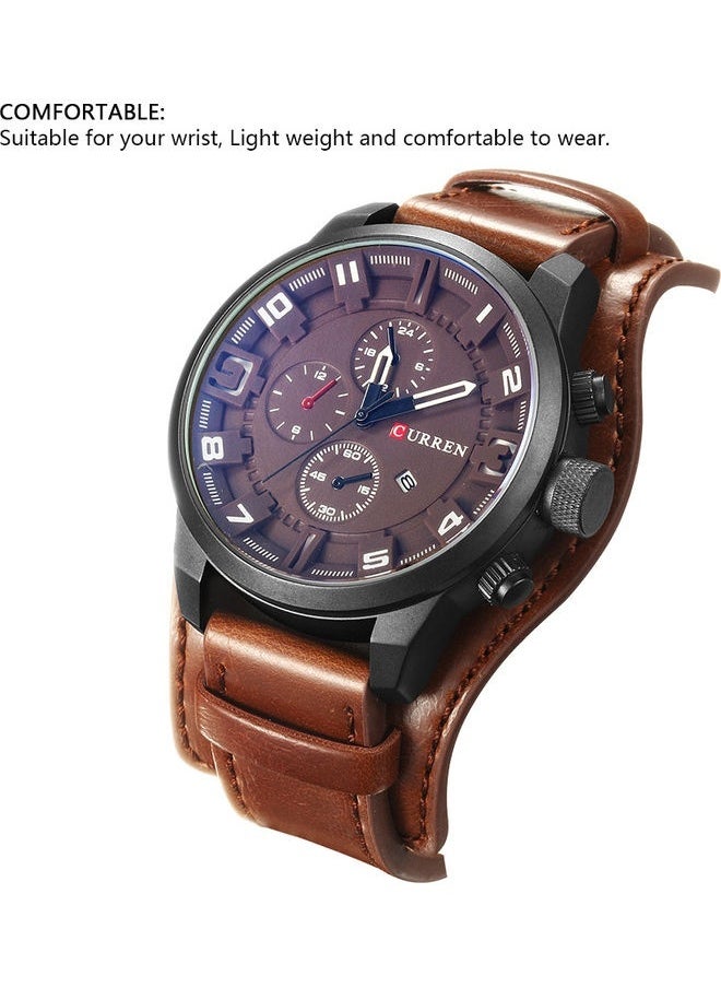 CURREN Men's Water Resistant Analog Watch  - Image 2