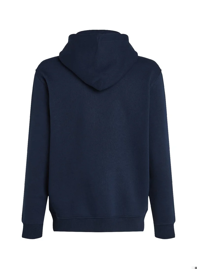 TOMMY JEANS Linear Logo Embroidery Kangaroo Pocket Hoody