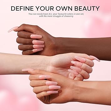 Modelones Poly Nail Gel Builder 50ML 176oz Light Apricot Color Nail Extension Gel Enhancement Nail Thickening Acrylic Extension Trial Professional Technician Tool - Image 4