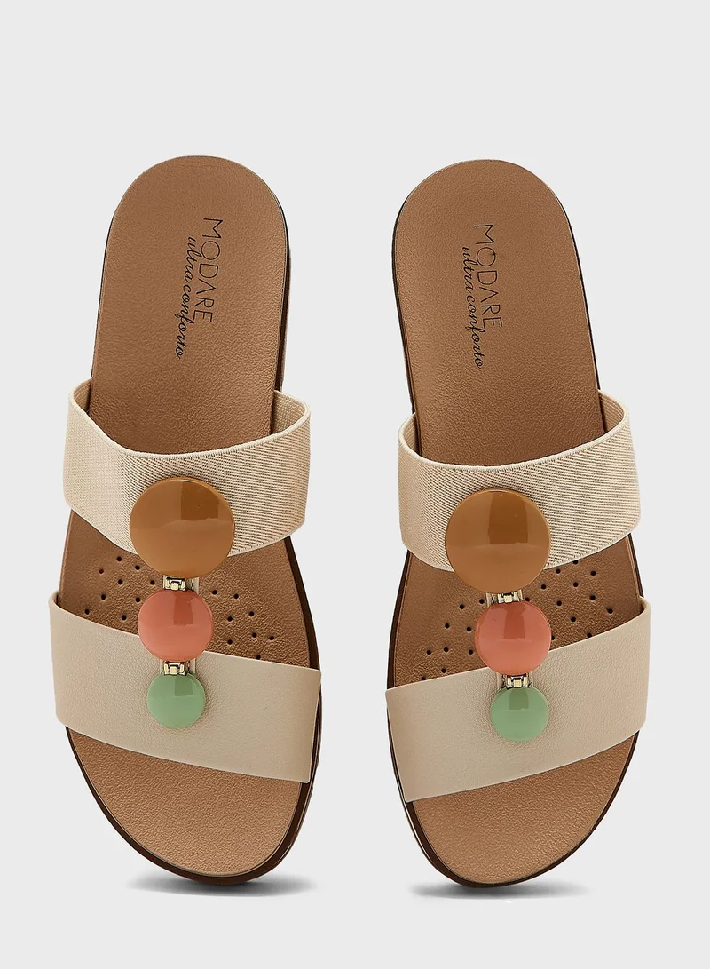 مودار Multi Strap Flat Sandals