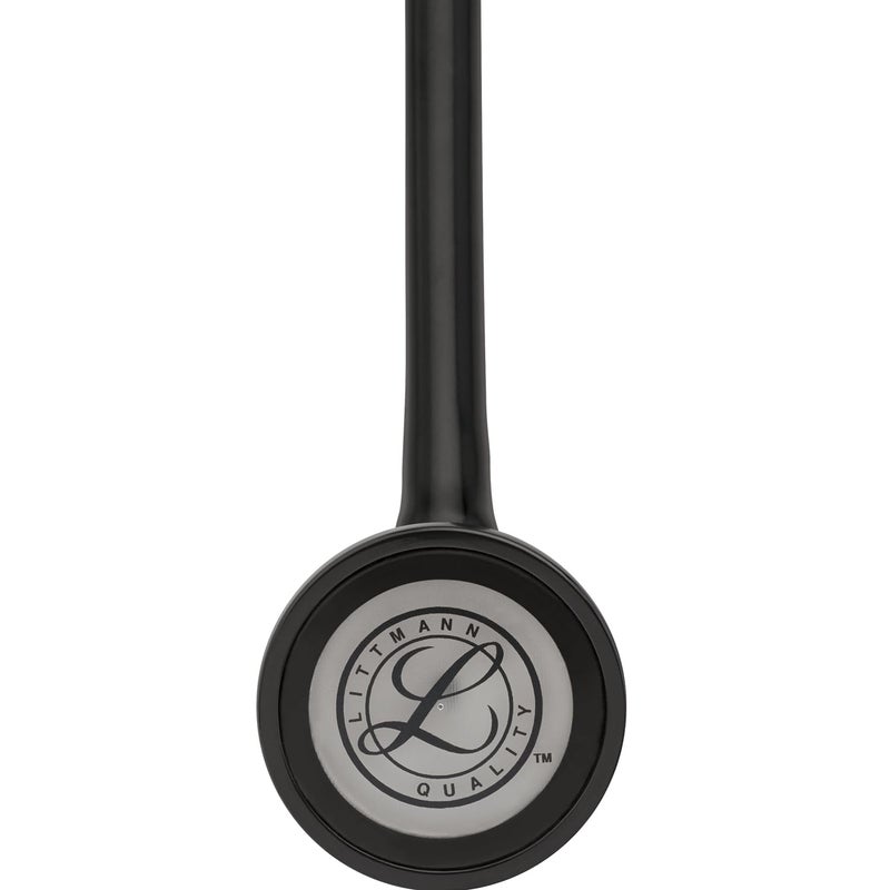 3M Littmann Master Cardiology Stethoscope, 2160, Stainless Steel Chestpiece, 27" Black Tube - Image 4