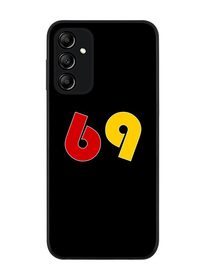 Rugged Black edge case for Samsung Galaxy A14 4G/5G Slim fit Soft Case Flexible Rubber Edges Anti Drop TPU Gel Thin Cover - No. 69